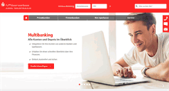 Desktop Screenshot of kyffhaeusersparkasse.de
